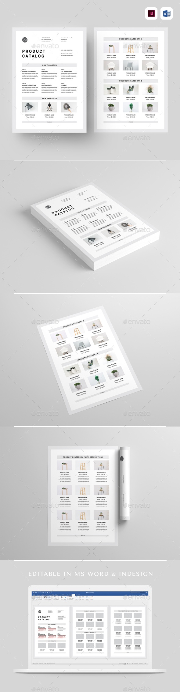 Product Catalog Sheet, Print Templates GraphicRiver